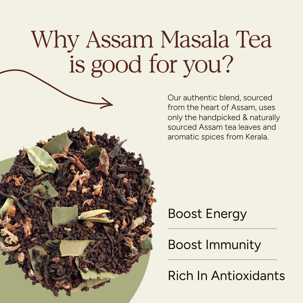 Assam Masala Tea (Kadak Chai) - EarthBased 