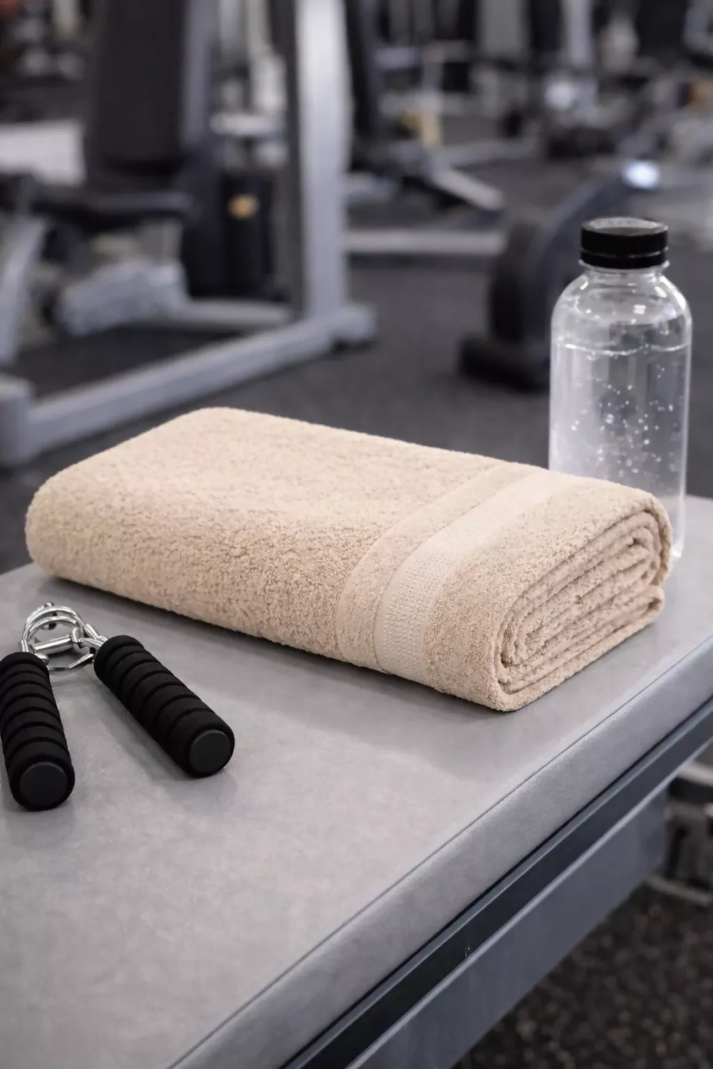 Luxuriously Soft Bamboo Bath Towel Beige - EarthBased 