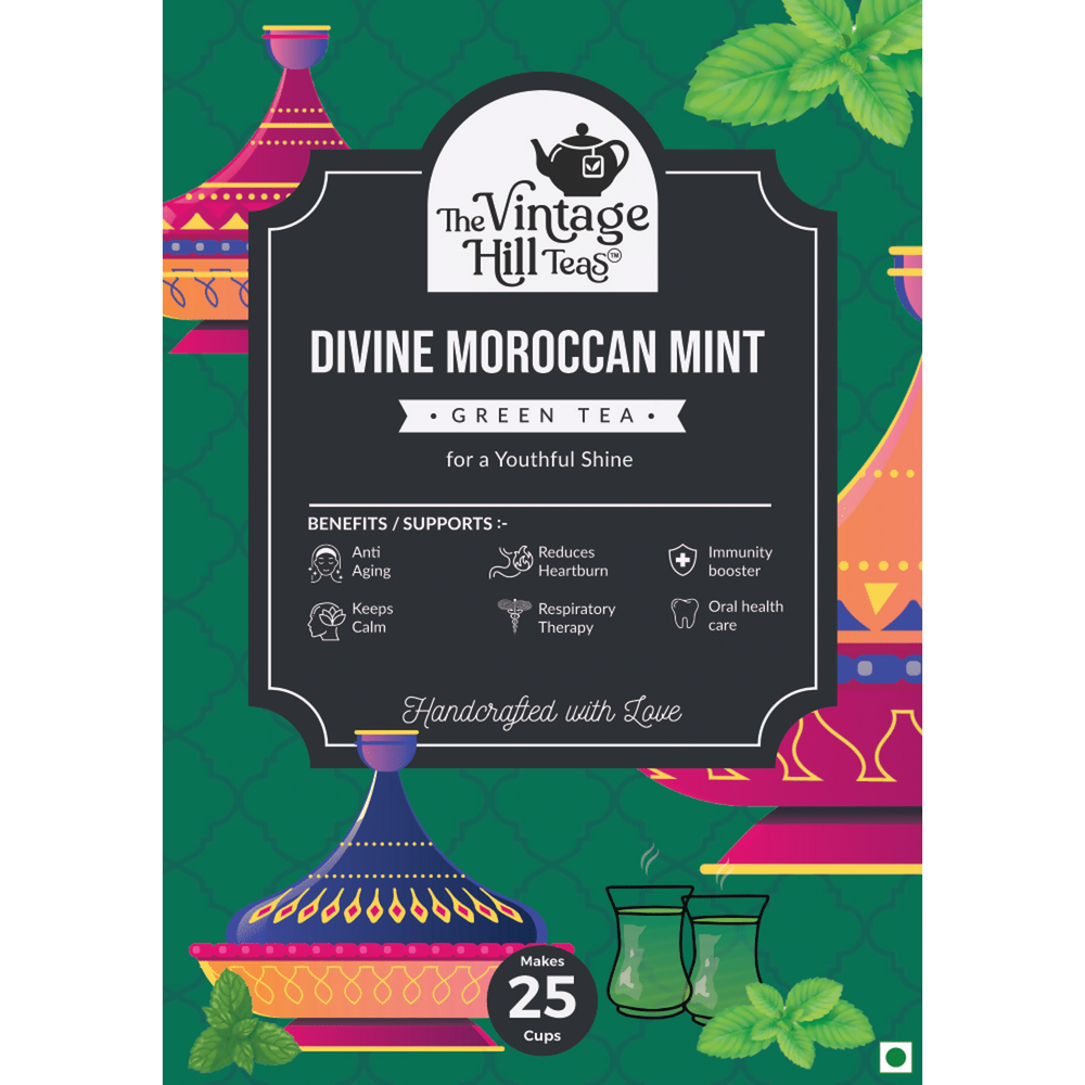 Divine Moroccan Mint tea - EarthBased 