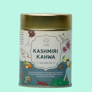 Kashmiri Kahwa Tea | Lluvia Tea - EarthBased 