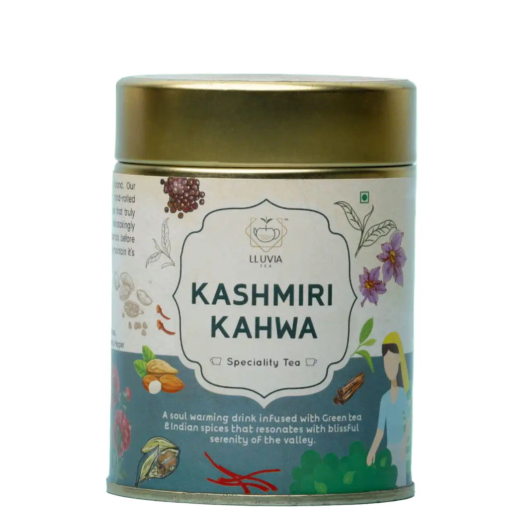 Kashmiri Kahwa Tea | Lluvia Tea - EarthBased 