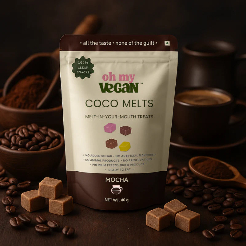 Oh My Vegan | Mocha Coco Melts - EarthBased 