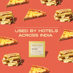 Soft Spot mozzarella used in restaurants across India