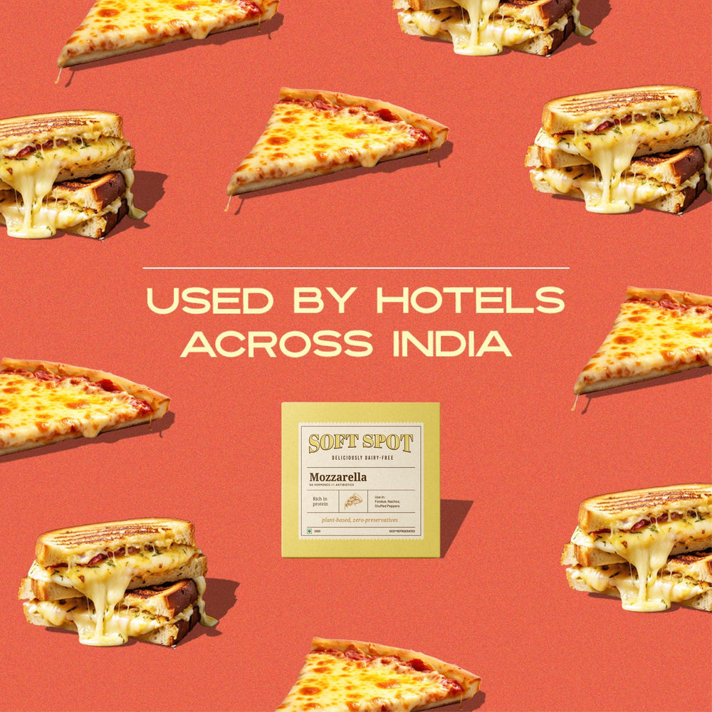 Soft Spot mozzarella used in restaurants across India