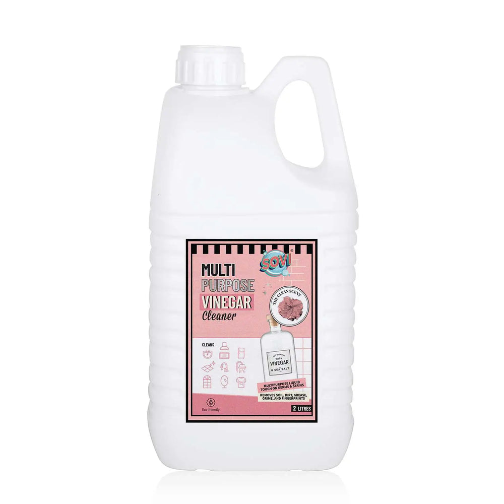 SOVI® MULTI PURPOSE VINEGAR CLEANER, CLEAN SCENT - EarthBased 