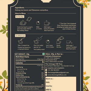 Sweet Taiwan Osmanthus - EarthBased 
