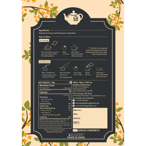 Sweet Taiwan Osmanthus tea - EarthBased 