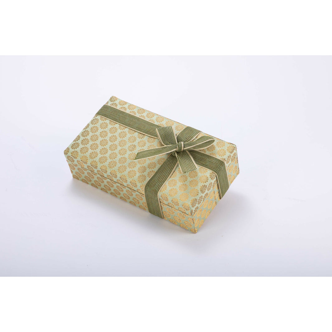 Double Brocade tea gift box - EarthBased 