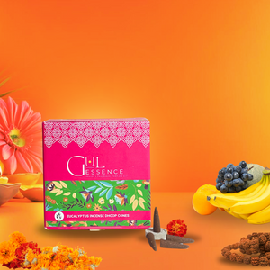 Eucalyptus Dhoop Cones | Made from Temple Flower | Gulessence - EarthBased 