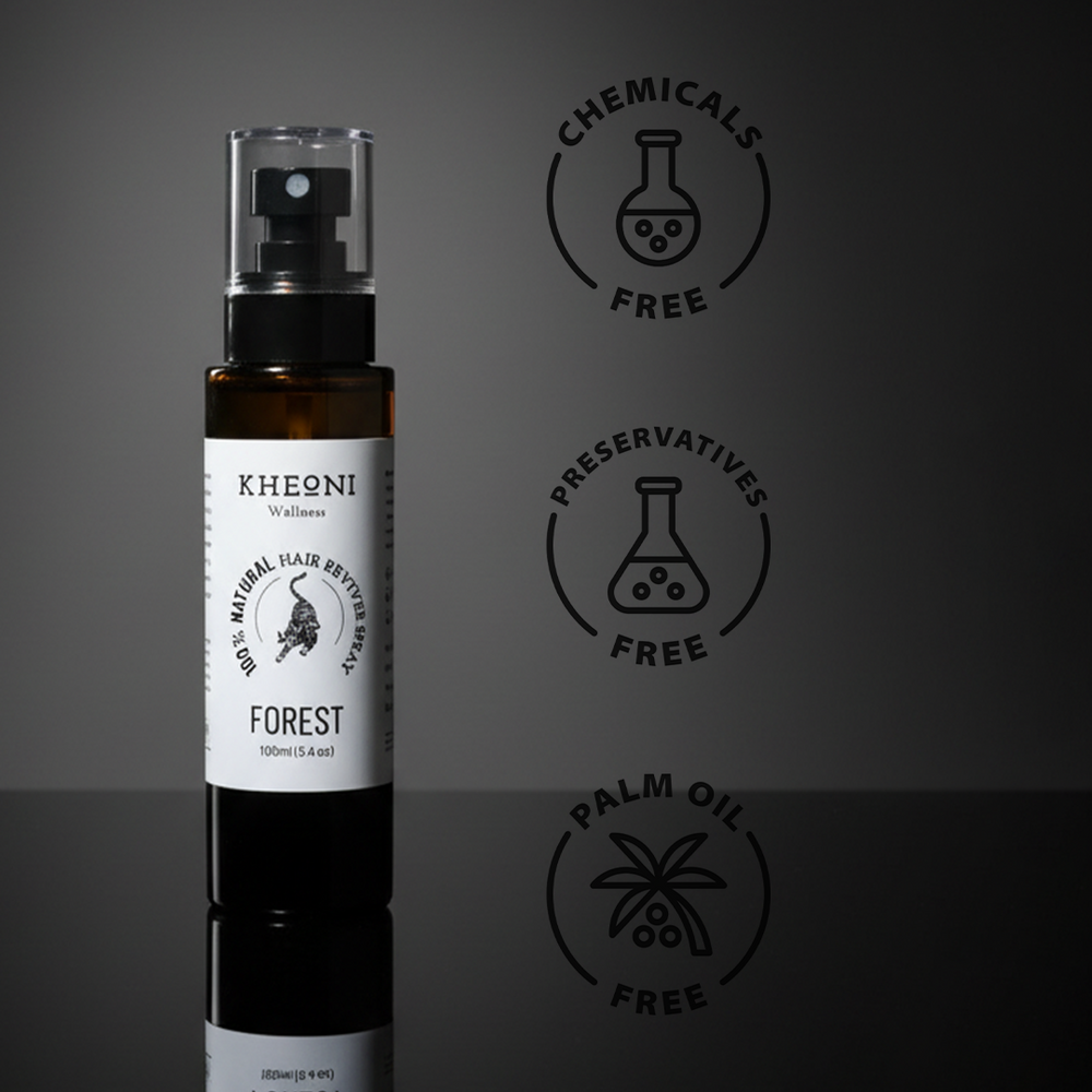 100% Natural Hair Reviver Spray - EarthBased 