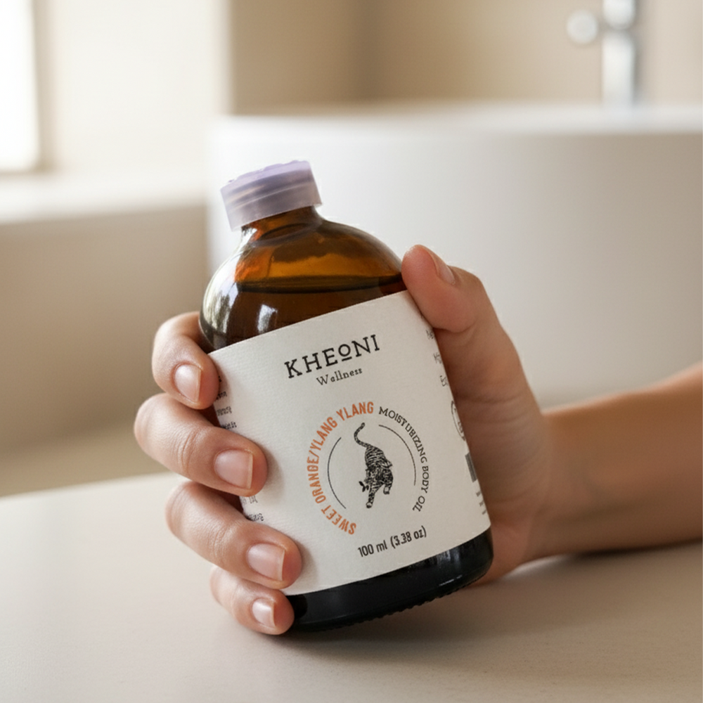 Sweet Orange / Ylang Ylang Moisturizing Body Oil - EarthBased 