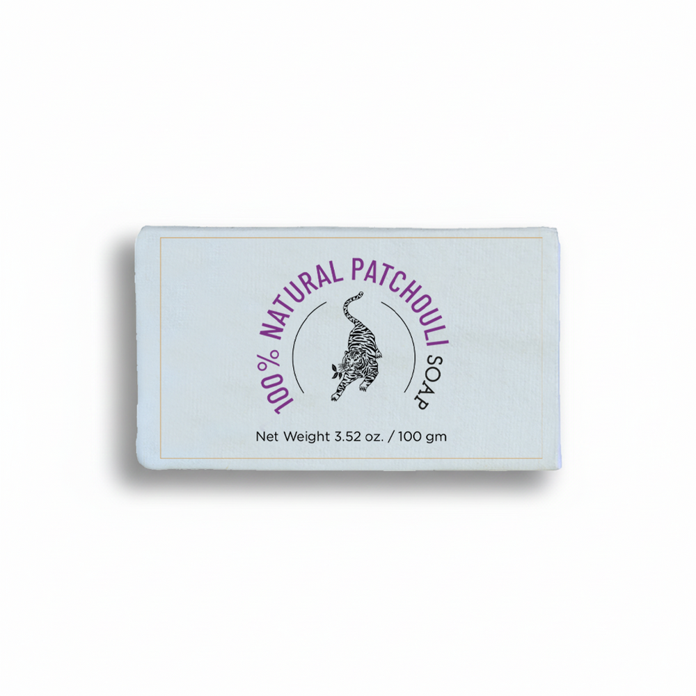 100% Natural Patchouli Soap | Pack of 2 - EarthBased 