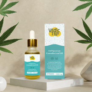 Vedic Tails Full Spectrum Cannabis leaf extract - EarthBased 