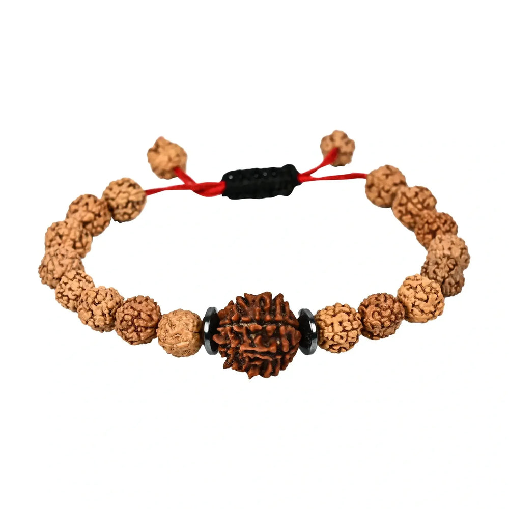 Authentic 5 Mukhi Rudraksha Bracelet – Natural, Energized & Healing - EarthBased 