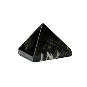 Real Black Tourmaline Prism For Protection From Negative Energies - EarthBased 