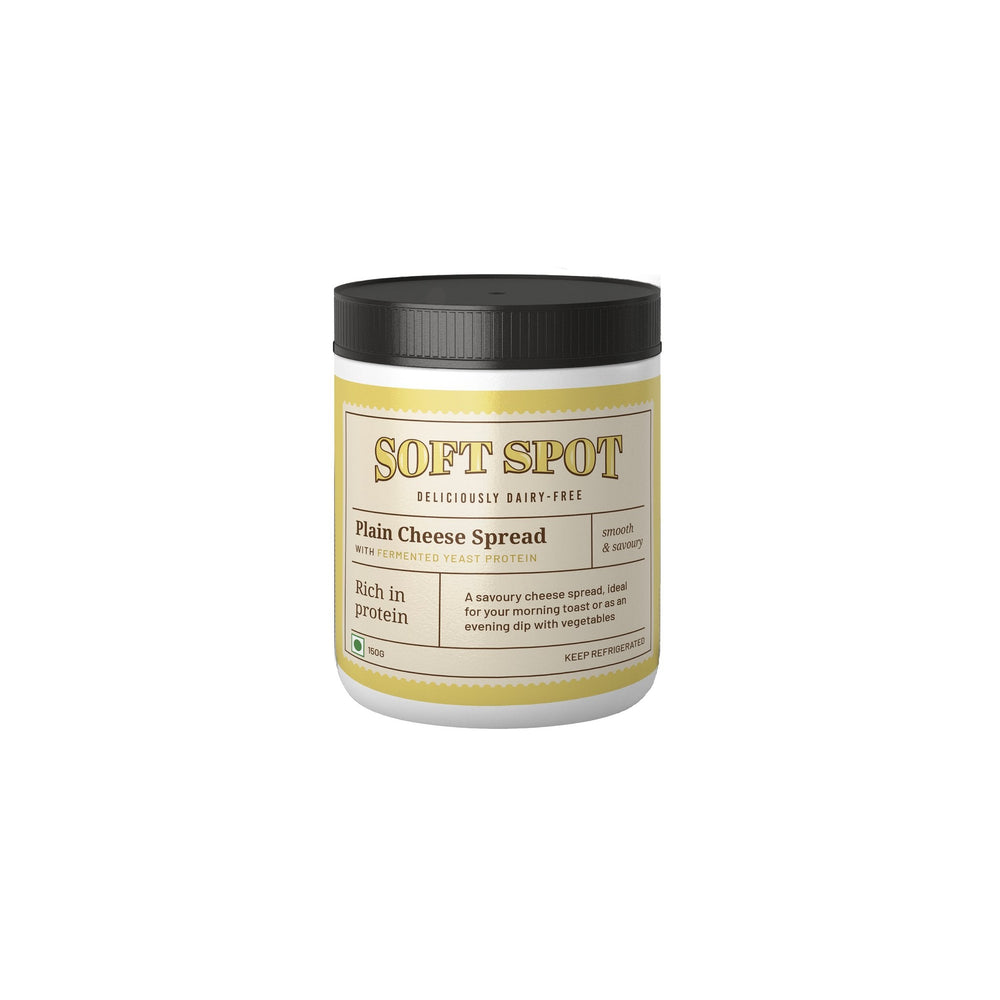 Soft Spot plain cheese spread 150 g jar front
