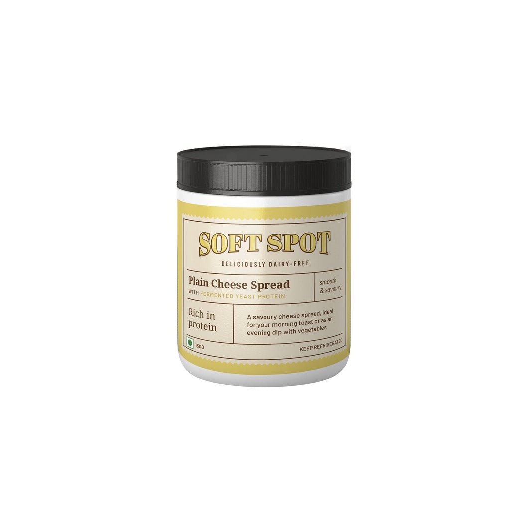 Soft Spot plain cheese spread 150 g jar front