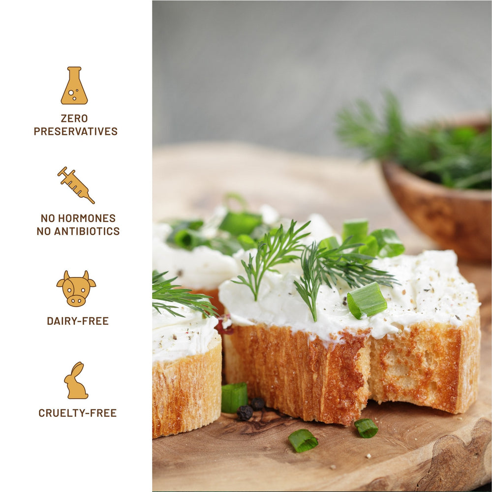 Soft Spot plain cheese spread on toast