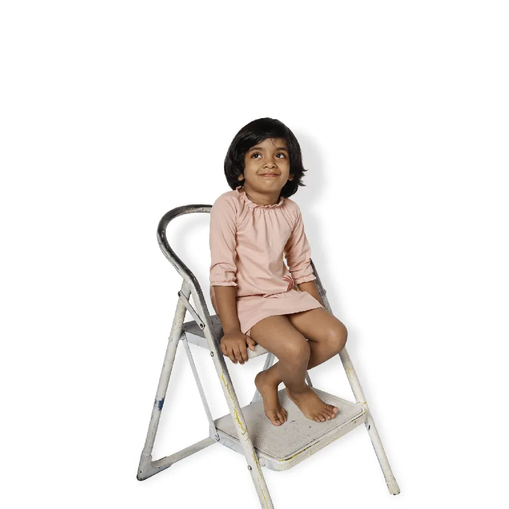 A-Line Floral print frock set - EarthBased 