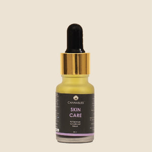 CannaBliss SKIN CARE (with 0.5% Cannabis Leaf Extract + Argan & Rosehip - Oil + Hemp Seed Oil) - 10 ML - EarthBased 
