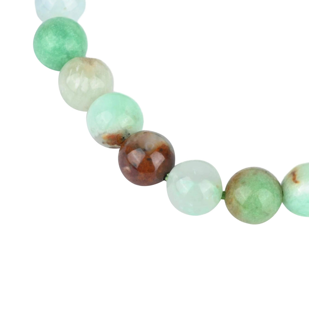Chrysoprase Healing Gemstone Bracelet – Stone of Joy, Abundance & Emotional Balance - EarthBased 