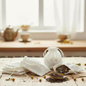 DIY Cotton Tea Bags - EarthBased 