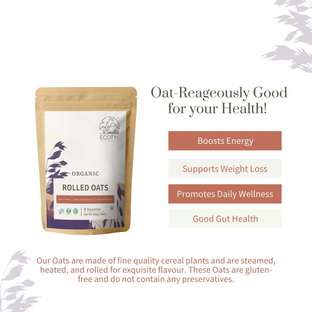 Ecotyl | Organic Rolled Oats - EarthBased 
