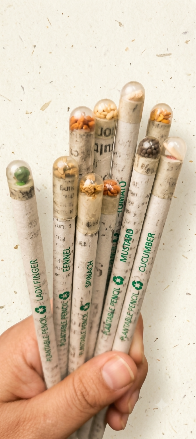 Paper Pencil (Plantable Seed) - 2 Packs of 10 each | ONEarth
