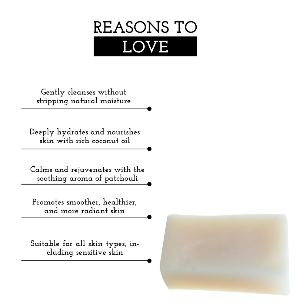 100% Natural Patchouli Soap | Pack of 2 - EarthBased 