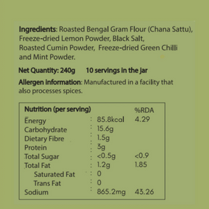 Sattu Chilli Drink – Energy and Hydration - EarthBased 