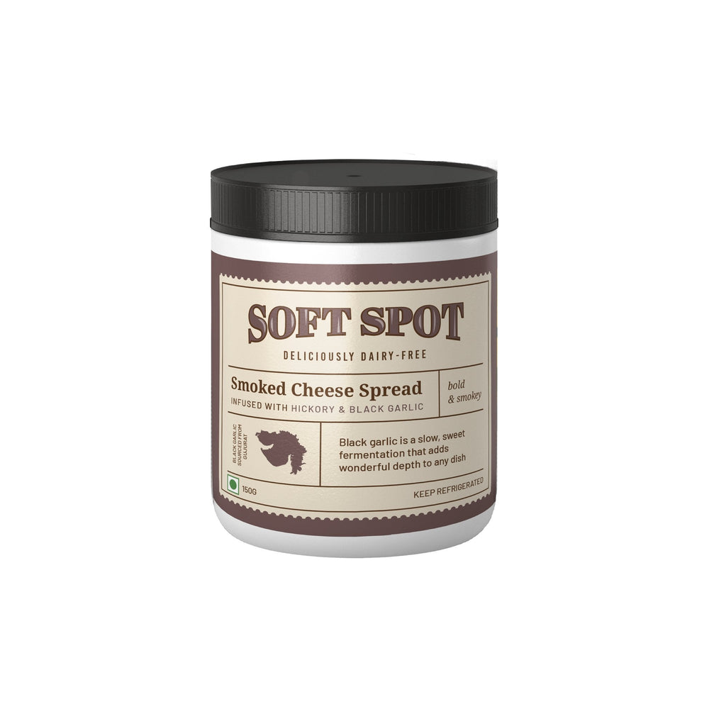 Soft Spot smoked cheese spread jar