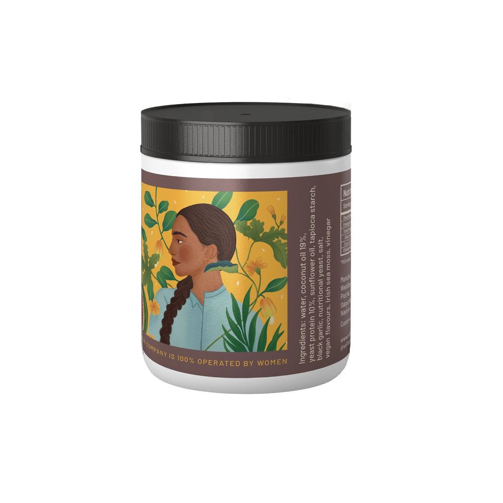 Soft Spot smoked black garlic cheese spread 150 g jar front