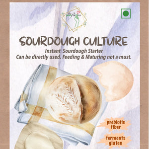 Sourdough Starter Culture | Active | Instant | Aromatic | All-Natural | Easy-to-Use Instructions Included | Posh Flavors - EarthBased 