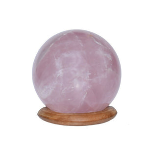 Original Rose Quartz Healing Ball For Love, Compassion, Emotions & Relationships - EarthBased 