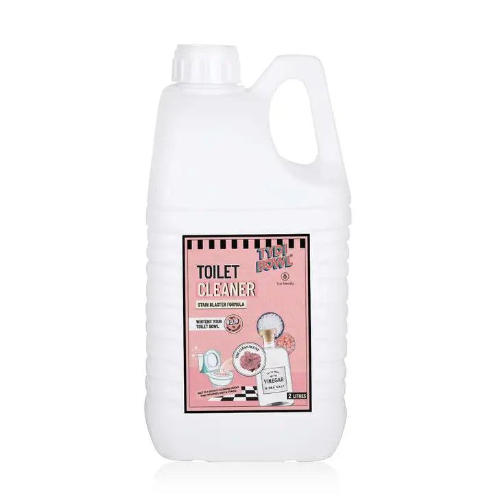 TYDIBOWL® TOILET CLEANER, VINEGAR POWERED, HARD WATER STAIN BLASTER, CLEAN SCENT - EarthBased 