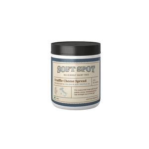 Soft Spot truffle cheese spread jar
