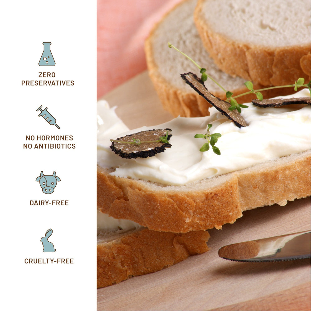 Soft Spot truffle spread on bread