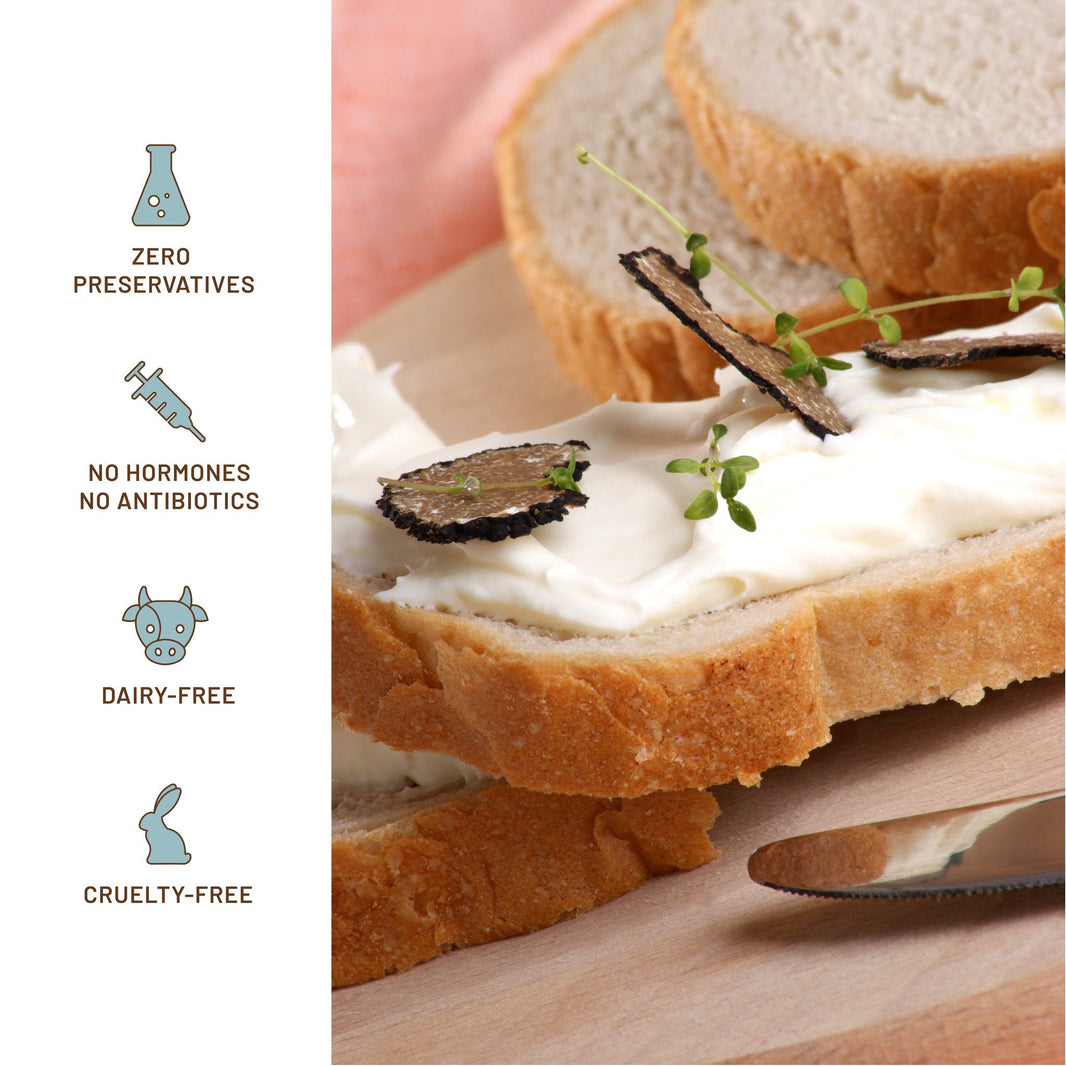 Soft Spot truffle spread on bread