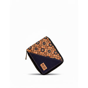 Printed Kiwi Zip Cork Wallet | Clan Earth - EarthBased 