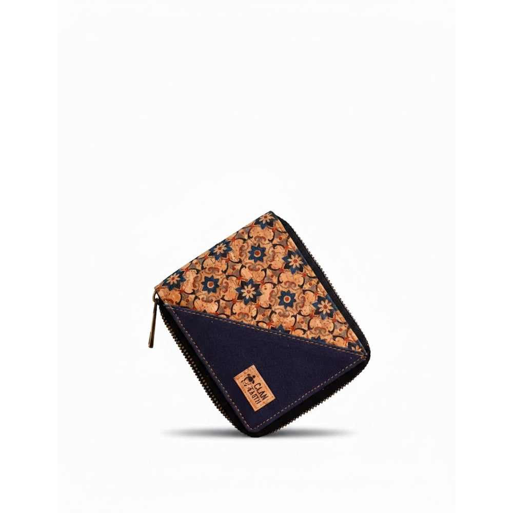Printed Kiwi Zip Cork Wallet | Clan Earth - EarthBased 