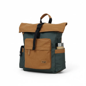 Armadillo Backpack - Green & Brown | Clan Earth - EarthBased 