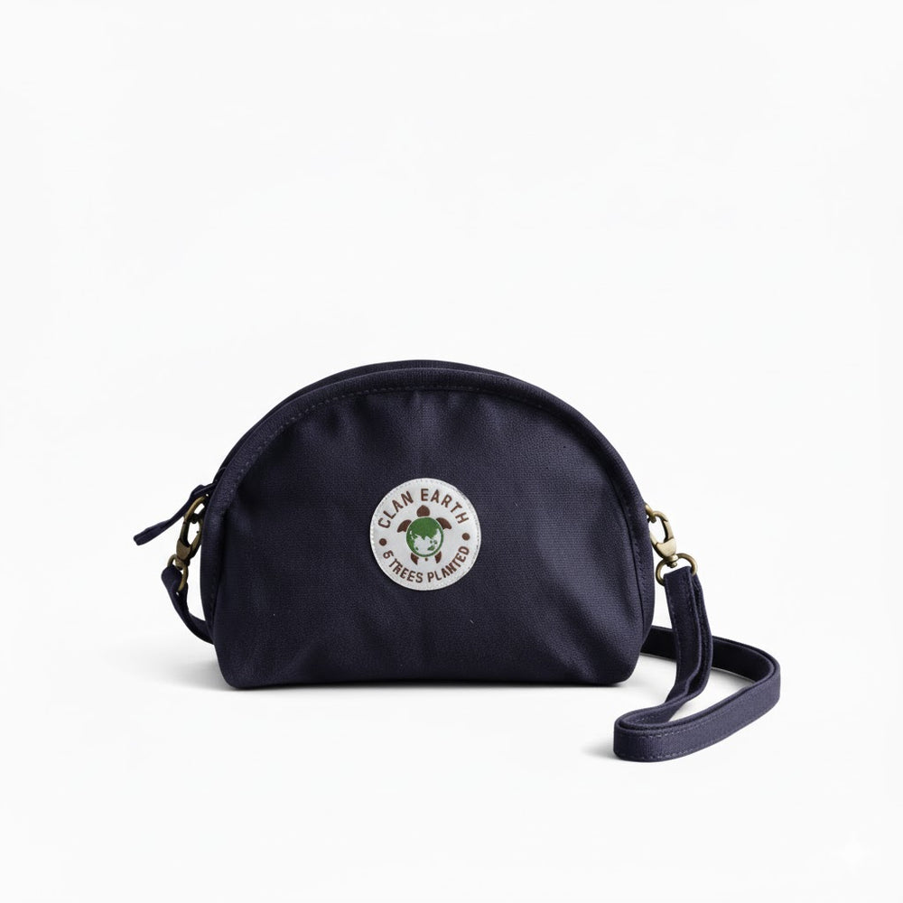 Clan Earth Pika Purse - Navy Blue - EarthBased 
