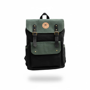 Dugong Backpack - Olive Green & Charcoal Black | Clan Earth - EarthBased 