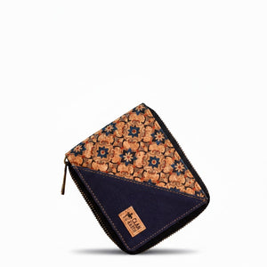 Printed Kiwi Zip Cork Wallet | Clan Earth - EarthBased 