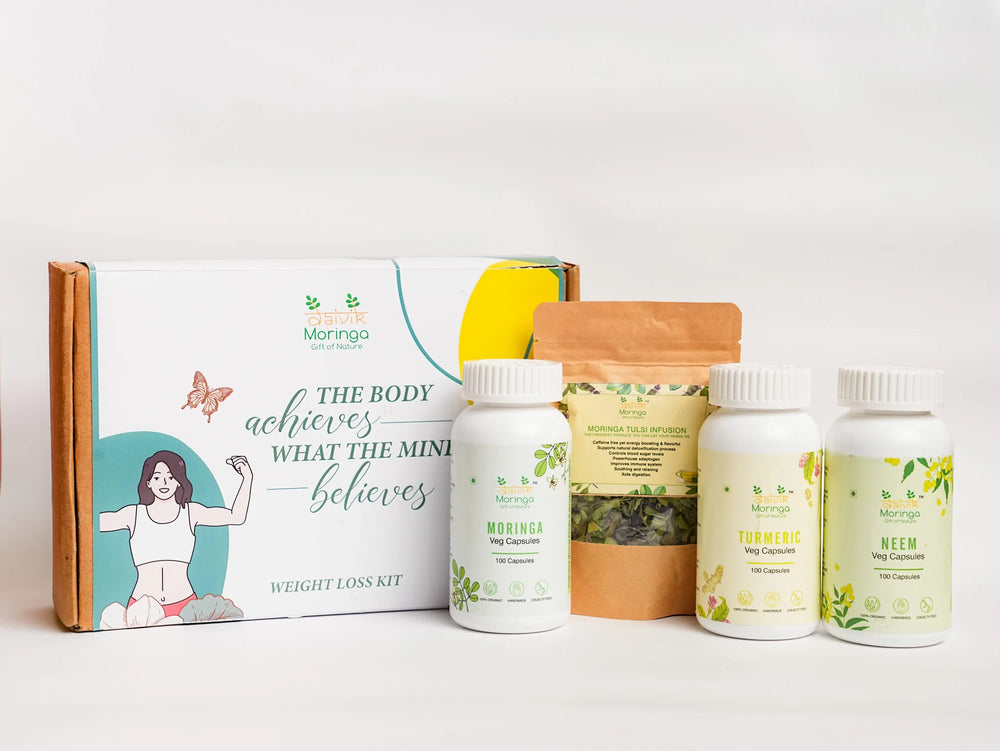 Weight Loss Kit | Daivik Moringa - EarthBased 