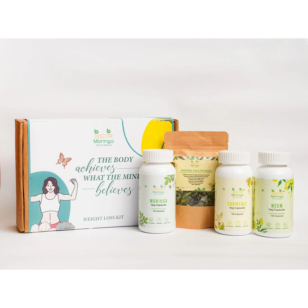 Weight Loss Kit | Daivik Moringa - EarthBased 