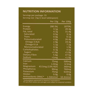 Nourish You Organic Raw White Chia Seeds - EarthBased 